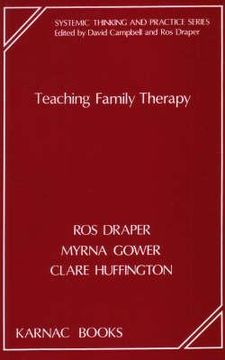 portada teaching family therapy (en Inglés)