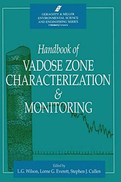 portada Handbook of Vadose Zone Characterization & Monitoring