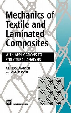 portada mechanics of textile and laminated composites: with applications to structural analysis (en Inglés)