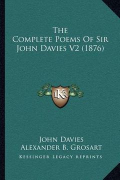portada the complete poems of sir john davies v2 (1876) (in English)