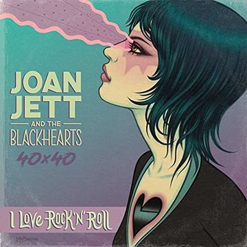 portada Joan Jett & the Blackhearts 40X40: Bad Reputation (en Inglés)