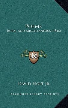 portada poems: rural and miscellaneous (1846) (in English)