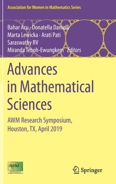 portada Advances in Mathematical Sciences: Awm Research Symposium, Houston, Tx, April 2019