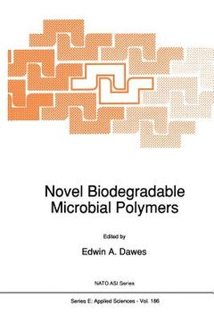 portada Novel Biodegradable Microbial Polymers (in English)