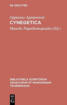 portada Oppianus Apameensis: Cynegetica (Bibliotheca scriptorum Graecorum et Romanorum Teubneriana)