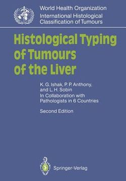 portada histological typing of tumours of the liver