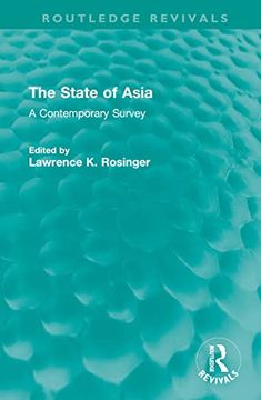 portada The State of Asia: A Contemporary Survey (Routledge Revivals) (in English)
