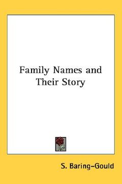 portada family names and their story (en Inglés)