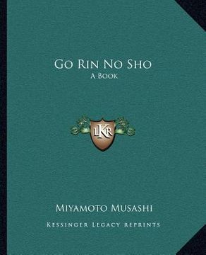 portada go rin no sho: a book (in English)
