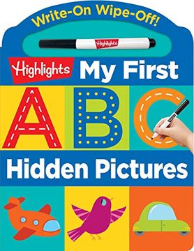 portada Write-On Wipe-Off: My First abc Hidden Pictures (Write-On Wipe-Off Board Books) (en Inglés)