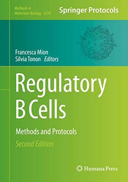 portada Regulatory b Cells: Methods and Protocols (Methods in Molecular Biology, 2270) (en Inglés)