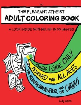 portada The Pleasant Atheist Adult Coloring Book: A Look Inside Non-Belief in 50 Images (en Inglés)