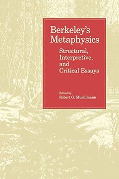 portada Berkeley's Metaphysics (en Inglés)