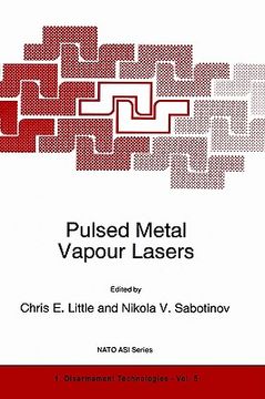 portada pulsed metal vapour lasers (en Inglés)