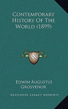 portada contemporary history of the world (1899)