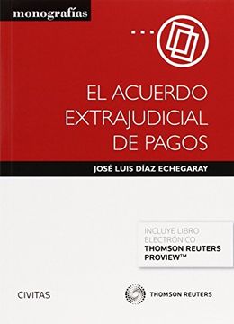 portada Acuerdo extrajudicial de pagos,El (Monografía)