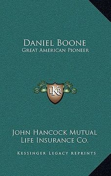 portada daniel boone: great american pioneer (en Inglés)