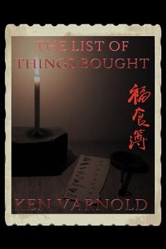 portada the list of things bought