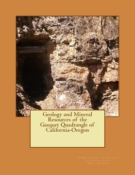 portada Geology and Mineral Resources of the Gasquet Quadrangle of California-Oregon (en Inglés)