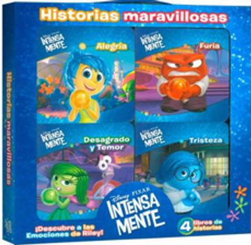 portada Intensamente 4 Libros (in Spanish)