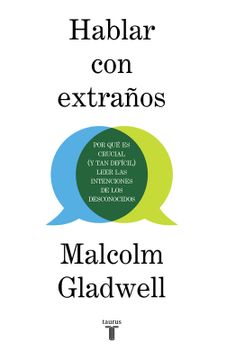 portada Hablar con Extraños (in Spanish)