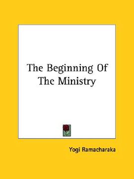 portada the beginning of the ministry (en Inglés)
