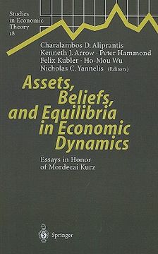 portada assets, beliefs, and equilibria in economic dynamics (en Inglés)