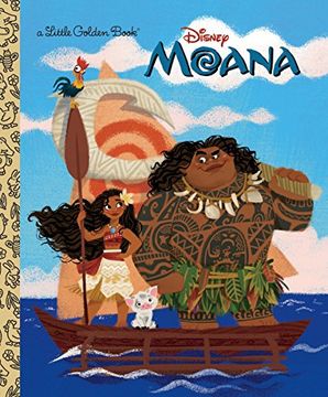 portada Moana Little Golden Book (Disney Moana) (in English)