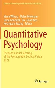portada Quantitative Psychology: The 86th Annual Meeting of the Psychometric Society, Virtual, 2021 (in English)