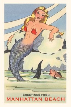 portada The Vintage Journal Greetings from Manhattan Beach, Mermaid (en Inglés)