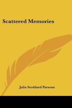 portada scattered memories (in English)