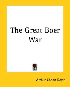 portada the great boer war (en Inglés)