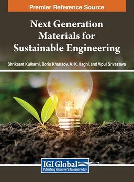 portada Next Generation Materials for Sustainable Engineering (en Inglés)