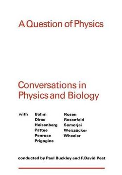 portada A Question of Physics: Conversations in Physics and Biology (Heritage) (en Inglés)