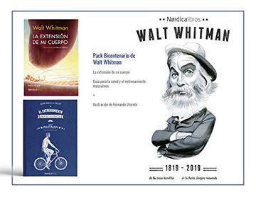 portada Pack Bicentenario Walt Whitman (Ilustrados) (in Spanish)