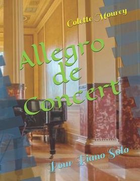 portada Allegro de Concert: Pour Piano Solo (in French)