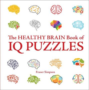 portada The Healthy Brain Book of iq Puzzles (Healthy Brain Puzzles) (in English)