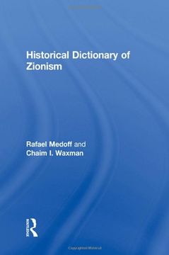 portada Historical Dictionary of Zionism (en Inglés)