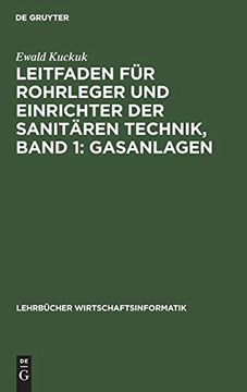 portada Leitfaden für Rohrleger und Einrichter der Sanitären Technik, Band 1: Gasanlagen (in German)