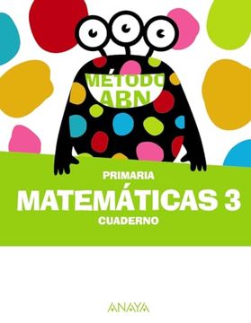 portada Matemáticas abn 3. Cuaderno