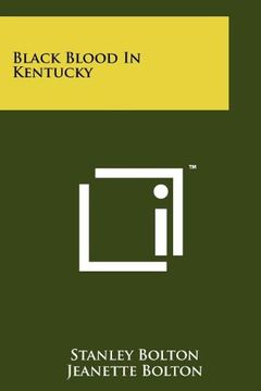 portada Black Blood in Kentucky (en Inglés)