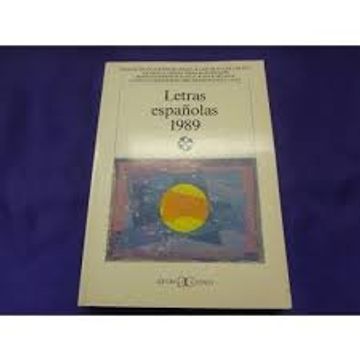 portada Letras Españolas 1989 (in Spanish)