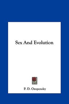 portada sex and evolution (in English)