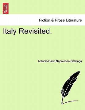 portada italy revisited. (in English)