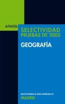 portada Geografia (Selectividad 2005. Comunidad de Madrid)