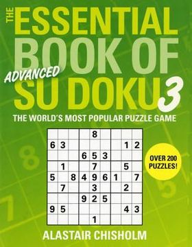 portada the essential book of advanced su doku 3 (en Inglés)