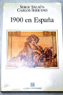 portada 1900 en España (Espasa universidad)