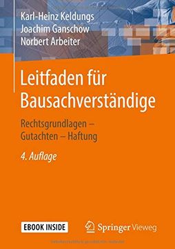 portada Leitfaden für Bausachverständige: Rechtsgrundlagen – Gutachten – Haftung (en Alemán)