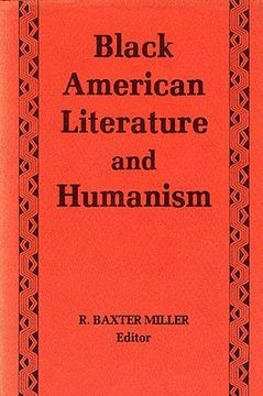 portada black american literature/humanism (en Inglés)