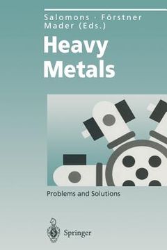 portada heavy metals: problems and solutions (in English)